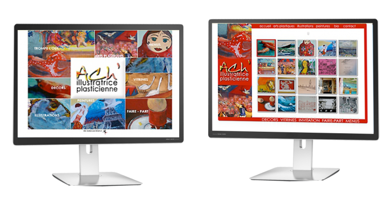 site web illustratrice