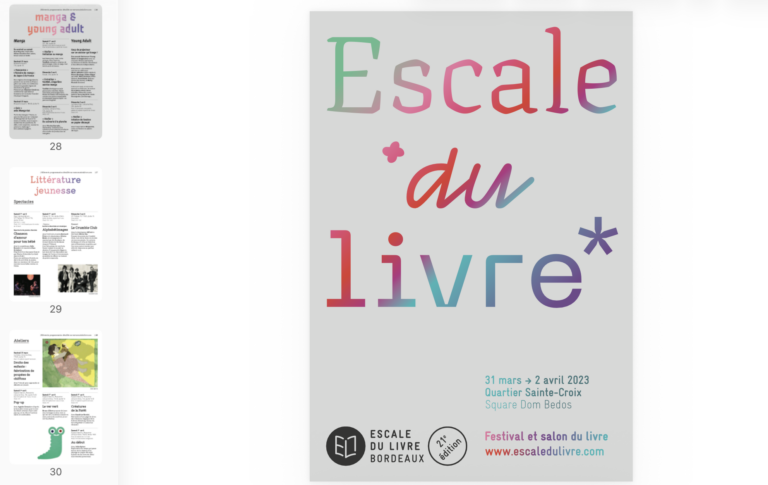 L'Escale du Livre de Bordeaux 2023